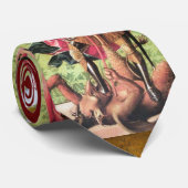 STMICHAEL,ドラゴンとジャスティスルビー ネクタイ (ロール)