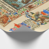 STMICHAEL ARCHANGEL AND DRAGON FLEMISH MINI ラッピングペーパー (角)