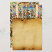 STMICHAEL ARCHANGEL AND DRAGON FLEMISH MINI 便箋 (正面/裏面)