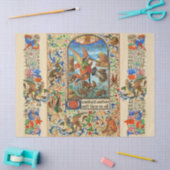STMICHAEL ARCHANGEL AND DRAGON FLEMISH MINI 薄葉紙 (クラフト)