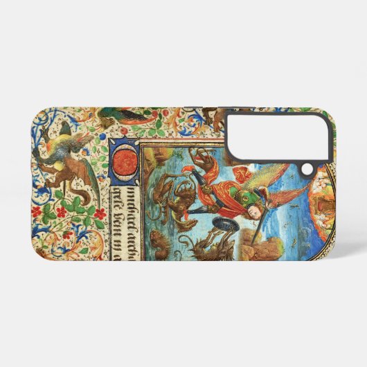 STMICHAEL ARCHANGEL AND DRAGON FLEMISH MINI SAMSUNG GALAXYケース (裏面横)