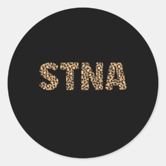 Stna Leopard州試験看護助手 ラウンドシール