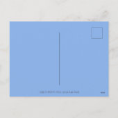 STNICK、飛んでいるWHITE REINDEER、クリスマス魔法 シーズンポストカード (裏面)