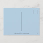 STNICK、飛んでいるWHITE REINDEER、クリスマス魔法 シーズンポストカード (裏面)