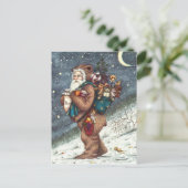 STNICK IN TEDDY BEAR SUET, CHRISTMAS TEDDIES シーズンポストカード (スタンド正面)