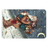 STNICK IN TEDDY BEAR SUET, CHRISTMAS TEDDIES マグネット (横)