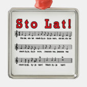 Stoの大石柱! 歌 メタルオーナメント (正面)