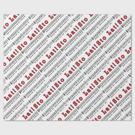 Stoの大石柱! 歌 ラッピングペーパー (フラット)