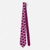 Stoa Bold Burgundy Necktie ネクタイ (正面)