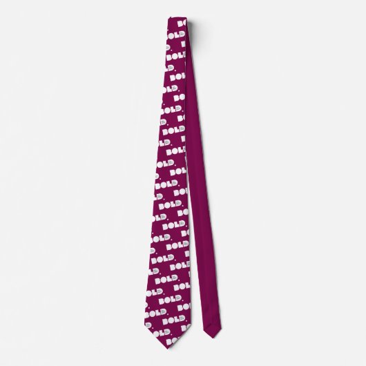 Stoa Bold Burgundy Necktie ネクタイ (正面)