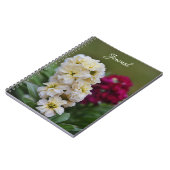 Stock かわいらし Flowers from Gertie's Garden ノートブック (左側)