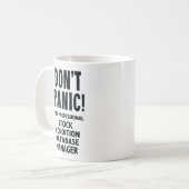 Stock Condition Database Manager コーヒーマグカップ (正面左)