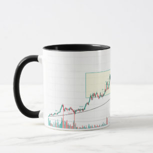「Stock Cup:市場の動向とクリエイティブの融合 マグカップ
