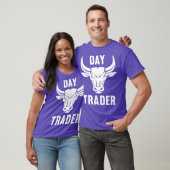 Stock Day Trading Shirt – 強気トレーダ男性へー Tシャツ (ユニセックス)