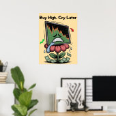 Stock Market Art ポスター (ホームオフィス)