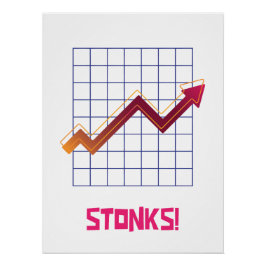 Stock Market | Bull Market Wall Art ポスター