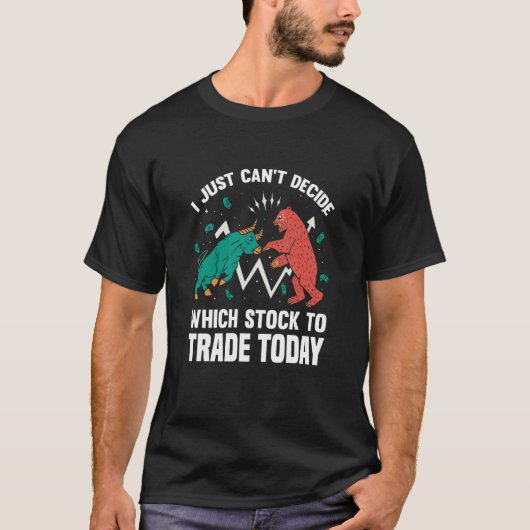 Stock Market Capitalism Day Trader Trading Capital Tシャツ (正面)