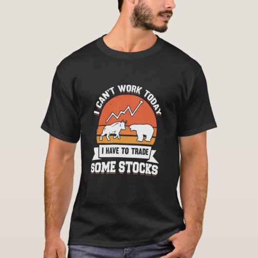 Stock Market Capitalism Day Trader Trading Capital Tシャツ (正面)