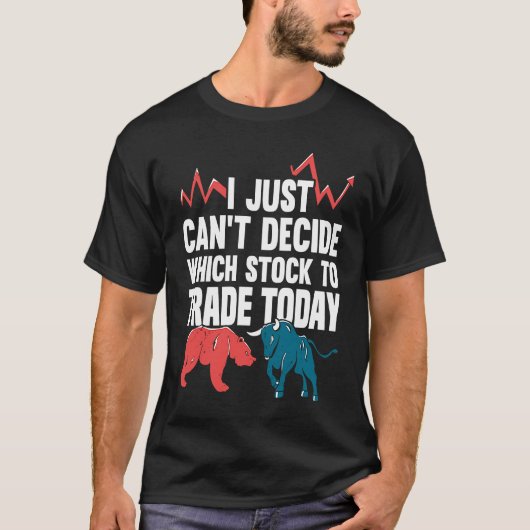 Stock Market Capitalism Day Trader Trading Capital Tシャツ (正面)
