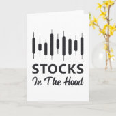 Stock Market Stocks In The Hood Trader Trading カード (黄色い花)