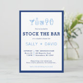 Stock The Bar Couple's Shower Invitation (スタンド正面)