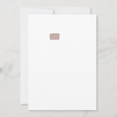 Stock the Kitchen Bridal Shower Invitation 招待状 (裏面)