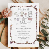 Stock the Kitchen Bridal Shower Invitation 招待状