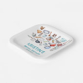 Stock the Kitchen Bridal Shower Kitchen Utensils  ペーパープレート (傾斜あり)