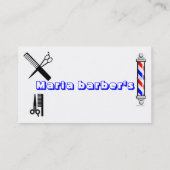 stock-vector-barber-shop-pole-32983312, barber,... 名刺 (裏面)