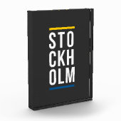 Stockholm City logo design フォトブロック (左)