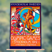 "Stockholm Olympics' 1912" Acrylic Sign アクリルサイン (ニュートラル)