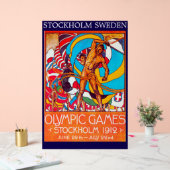 "Stockholm Olympics' 1912" Acrylic Sign アクリルサイン (ウェディング)