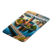 Stockholm, perle scandinave マグネット (左側)