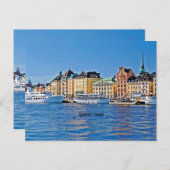Stockholm, Sweden ポストカード (正面/裏面)