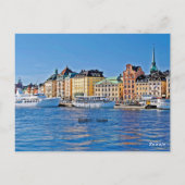 Stockholm, Sweden ポストカード (裏面)