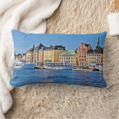 Stockholm, Sweden ランバークッション (ブランケット)