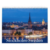 Stockholm-Sweden Calendar カレンダー (カバー)
