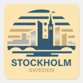 Stockholm Sweden Europe スクエアシール