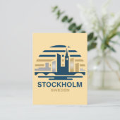 Stockholm Sweden Europe ポストカード (スタンド正面)