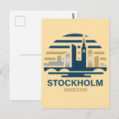 Stockholm Sweden Europe ポストカード (正面/裏面)