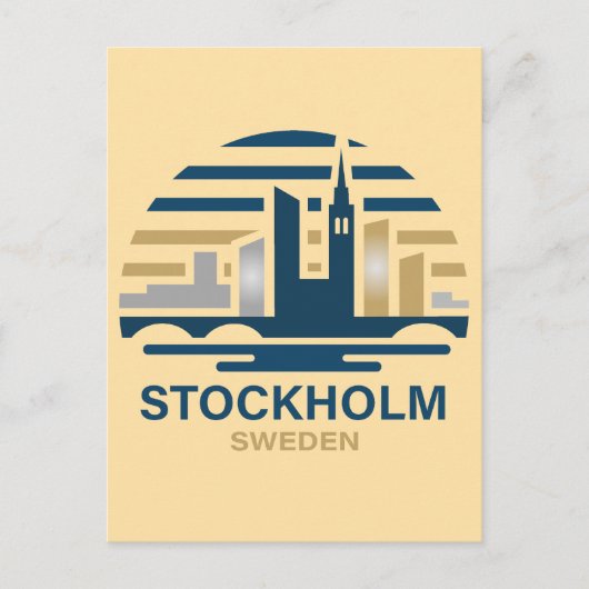 Stockholm Sweden Europe ポストカード (正面)