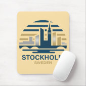 Stockholm Sweden Europe マウスパッド (マウス)