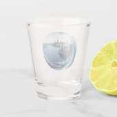 Stockholm Sweden Travel ショットグラス (裏面)