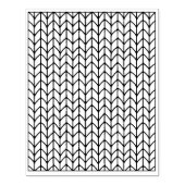 STOCKINETTE STITCH 4"x5"ラバースタンプ/垂直 ラバースタンプ (インプリント)