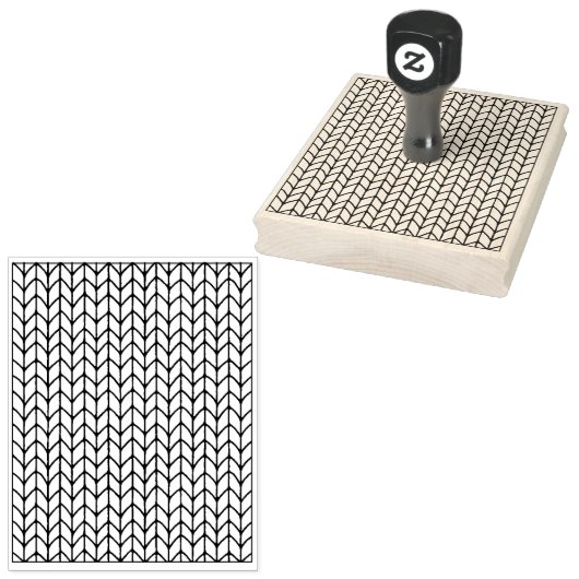 STOCKINETTE STITCH 4"x5"ラバースタンプ/垂直 ラバースタンプ (押印)