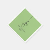 Stocking up on holiday cheers! スタンダードカクテルナプキン (角)