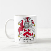 Stockleyの家紋 コーヒーマグカップ (左)
