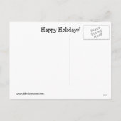 StockMarketおもしろい Christmasユーモアのはがき シーズンポストカード (裏面)