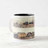 StocktonおよびDarlingtonの開始 ツートーンマグカップ (正面左)