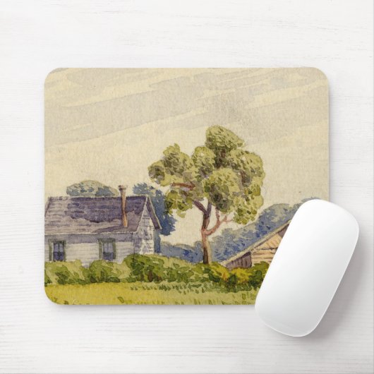 Stocktonの近くのカリフォルニア農場、 マウスパッド (マウス)